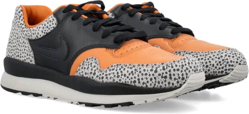 Nike Zwarte Safari Sneakers Aw24 Multicolor Heren