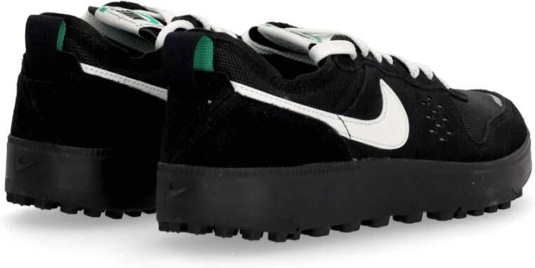 Nike Zwarte Sneakers met Groene Accenten Black Heren