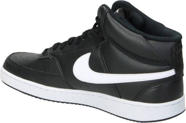 Nike Zwarte Sportieve High Top Sneakers Black Heren