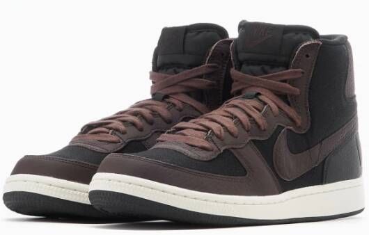 Nike Zwarte Terminator High SE Sneakers Multicolor Heren