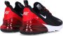 Nike Zwart Wit Air Max 270 Sneakers Multicolor Heren - Thumbnail 4