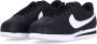 Nike Zwart Wit Cortez Lage Sneaker voor Dames Black Dames - Thumbnail 3