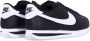 Nike Zwart Wit Cortez Lage Sneaker voor Dames Black Dames - Thumbnail 4