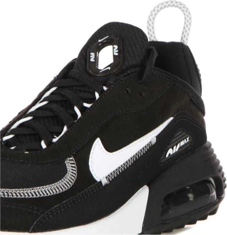 Nike Zwart Wit Lage Sneaker Air Max 2090 Black Heren