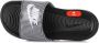 Nike Zwart Witte Slide Sandalen voor Vrouwen Black Dames - Thumbnail 11