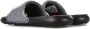 Nike Zwart Witte Slide Sandalen voor Vrouwen Black Dames - Thumbnail 9