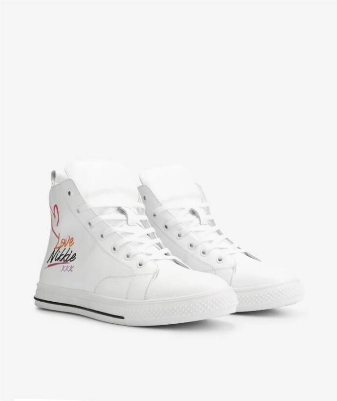 Nikkie Ada Sneakers Star 9-103 2204 Wit Dames