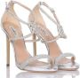 Ninalilou High Heel Sandals Grijs Dames - Thumbnail 2