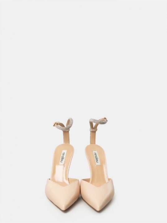 Ninalilou Juweel slingback sandaal Beige Dames