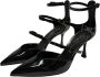 Ninalilou Lak gesp hoge hak pumps Black Dames - Thumbnail 2