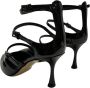 Ninalilou Lak gesp hoge hak pumps Black Dames - Thumbnail 4