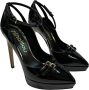 Ninalilou Lakleren Hoge Hak Pumps Black Dames - Thumbnail 3
