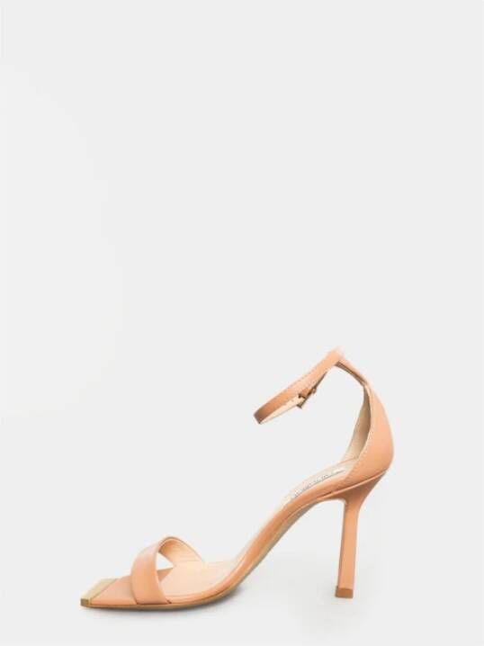 Ninalilou Lederen sandaal Beige Dames