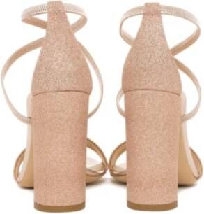 Ninalilou Sandaal in micro glitter Roze Dames