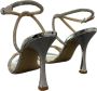 Ninalilou Spiegelsandaal met Enkelband Gray Dames - Thumbnail 4