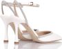 Ninalilou Strass Enkelband Hakken White Dames - Thumbnail 5
