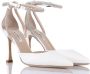 Ninalilou Strass Enkelband Sandalen White Dames - Thumbnail 3
