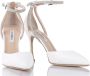 Ninalilou Strass Enkelband Sandalen White Dames - Thumbnail 5