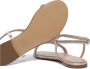 Ninalilou Zilveren Leren Sandalen voor Vrouwen - Thumbnail 2