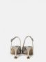 Ninalilou Zilveren Spiegel Slingback Sandaal - Thumbnail 2
