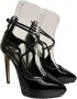 Ninalilou Zwarte lakleren hoge hak pumps Black Dames - Thumbnail 3