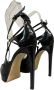 Ninalilou Zwarte lakleren hoge hak pumps Black Dames - Thumbnail 4