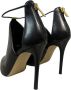 Ninalilou Zwarte leren enkellaars met band Black Dames - Thumbnail 4
