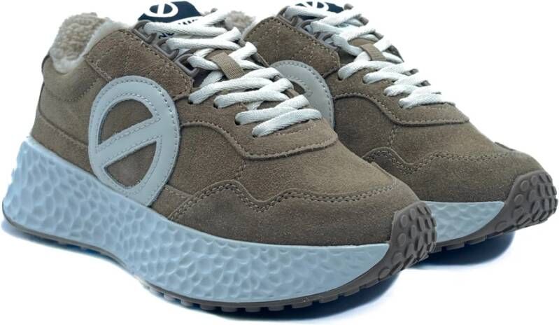 No Name Beige Jogger Sneakers voor vrouwen Beige Dames