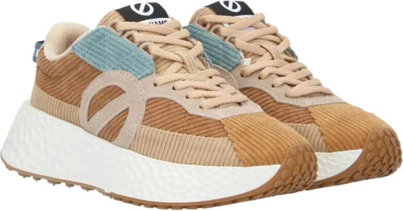 No Name Carter Runner Sneakers Multicolor Comfortabel Beige Dames