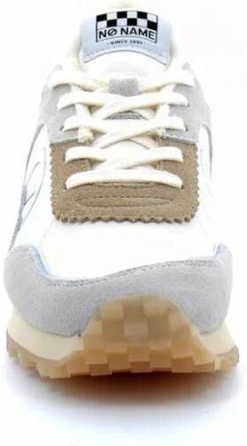 No Name Dames sportschoenen Punky jogger yogi suede Wit Dames