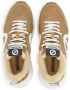 No Name Leren Sneakers met Uitneembare Binnenzool Beige - Thumbnail 4
