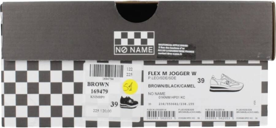No Name FLEX M JOGGER Bruin - Foto 4