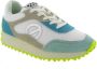 No Name Fluo Suede Punky Jogger Schoenen Multicolor Dames - Thumbnail 3