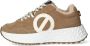 No Name Leren Sneakers met Uitneembare Binnenzool Beige Dames - Thumbnail 5