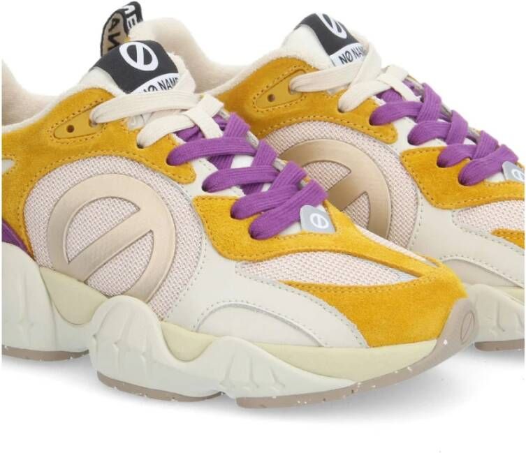 No Name Multicolor Sneakers met 4 cm zool