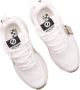 No Name Witte Mesh Sneakers met Logo Details - Thumbnail 2