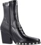 Noa Harmon Heeled Boots Brown Dames - Thumbnail 7