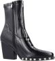 Noa Harmon Heeled Boots Brown Dames - Thumbnail 5