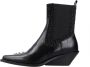 Noa Harmon Ankle Boots Black Dames - Thumbnail 3