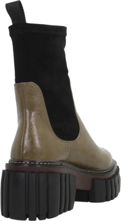 Noa Harmon Chelsea Boots Green Dames