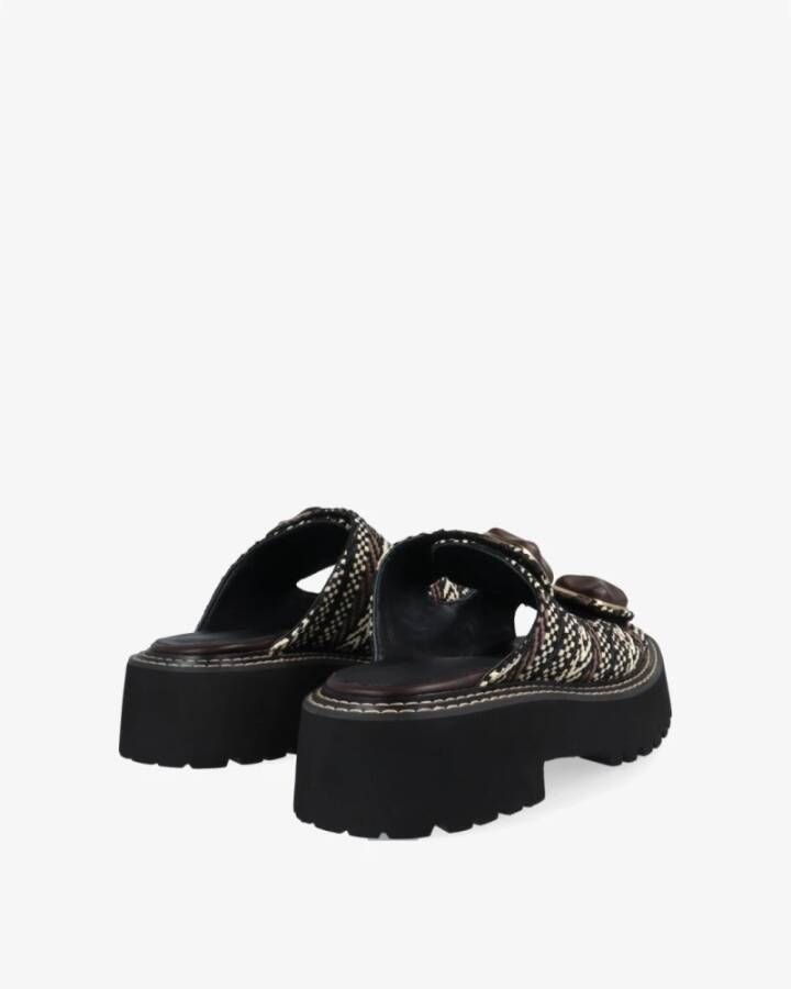 Noa Harmon Comfortabele Plateau Sandaal Multicolor Dames