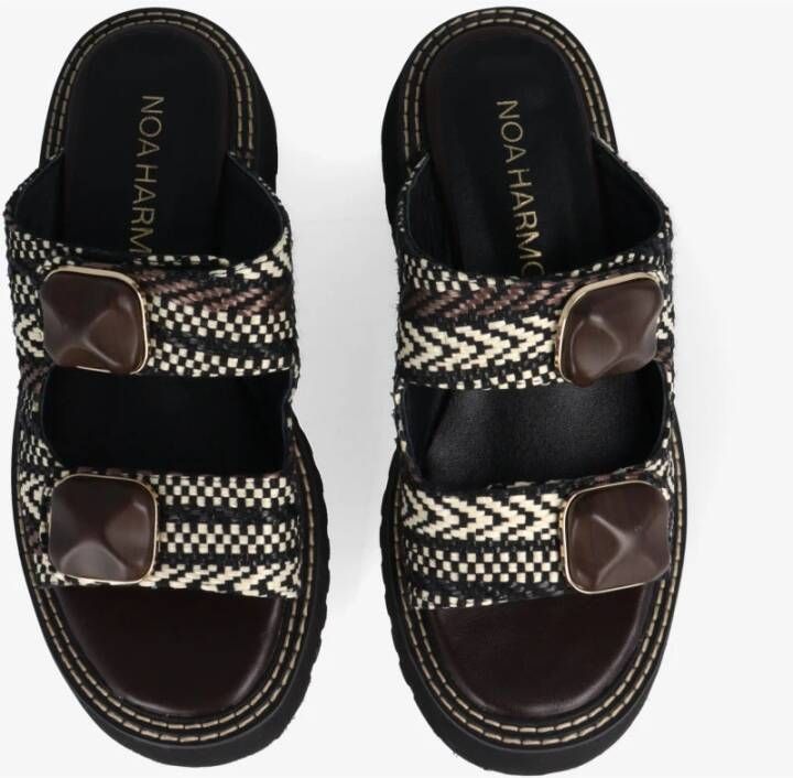 Noa Harmon Comfortabele Plateau Sandaal Multicolor Dames