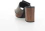 NOA HARMON Muiltjes Dames 9262 Maat: 37 Materiaal: Leatherlook Kleur: Zwart - Thumbnail 10