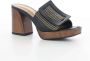 NOA HARMON Muiltjes Dames 9262 Maat: 36 Materiaal: Leatherlook Kleur: Zwart - Thumbnail 10
