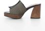 NOA HARMON Muiltjes Dames 9262 Maat: 36 Materiaal: Leatherlook Kleur: Zwart - Thumbnail 12