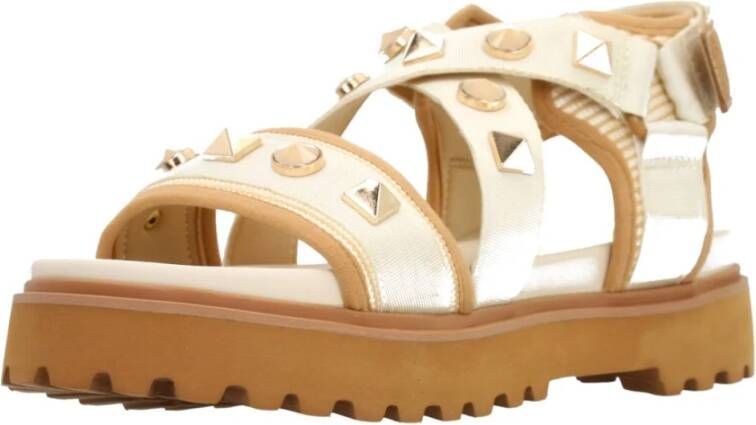 Noa Harmon Flat Sandals Beige Dames