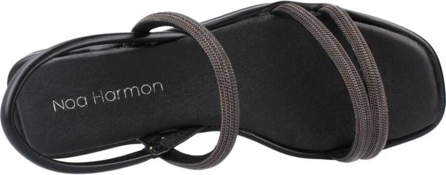 Noa Harmon Casual Koord Sandalen Black Dames