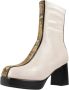 Noa Harmon Heeled Boots Beige Dames - Thumbnail 2