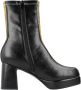 Noa Harmon Heeled Boots Beige Dames - Thumbnail 4