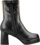 Noa Harmon Heeled Boots Beige Dames - Thumbnail 6